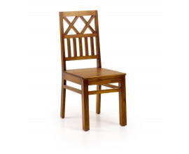 Stylová jídelní židle Star ze dřeva Mindi 99cm