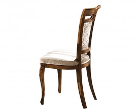 Luxusní klasická čalouněná jídelní židle Pasiones z masivu 100cm