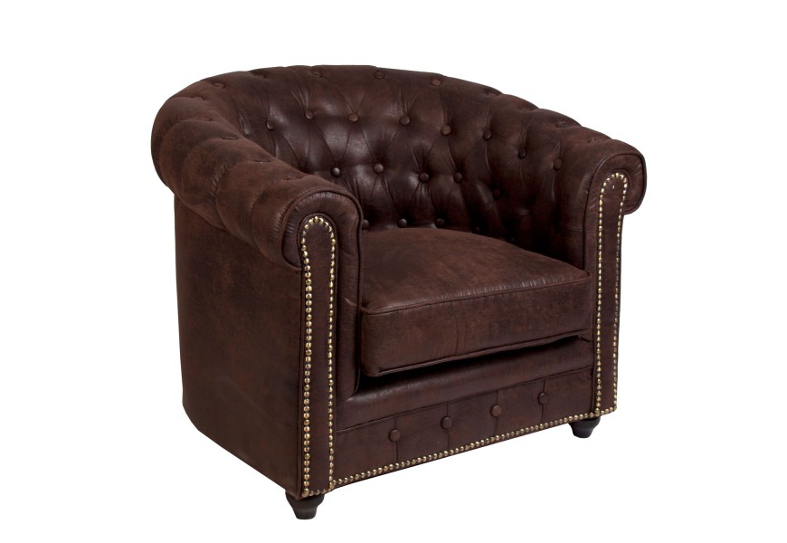 Křeslo CHESTERFIELD Marron