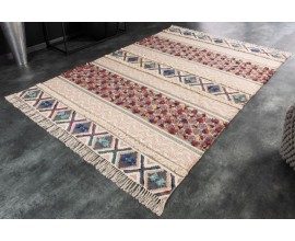 Designový koberec Suna v etno stylu s vícebarevným vzorem 230cm