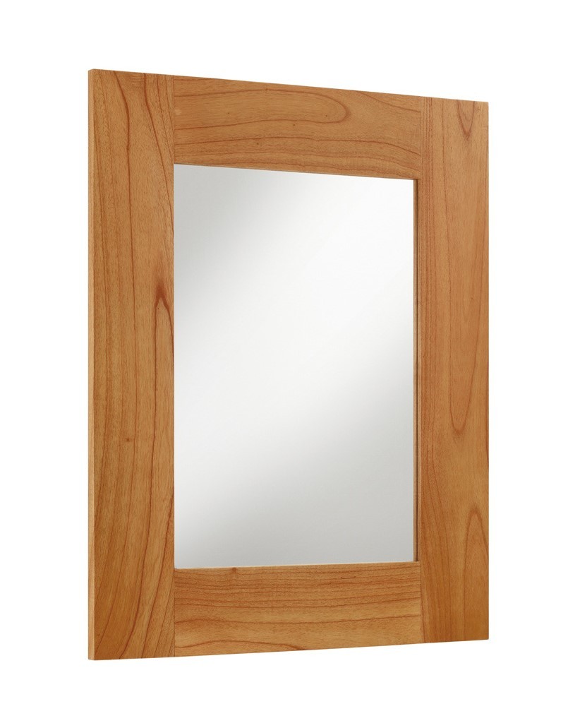 Estila Masivní nástěnné hranaté zrcadlo Madhu s rámem ze dřeva Mindi 100cm