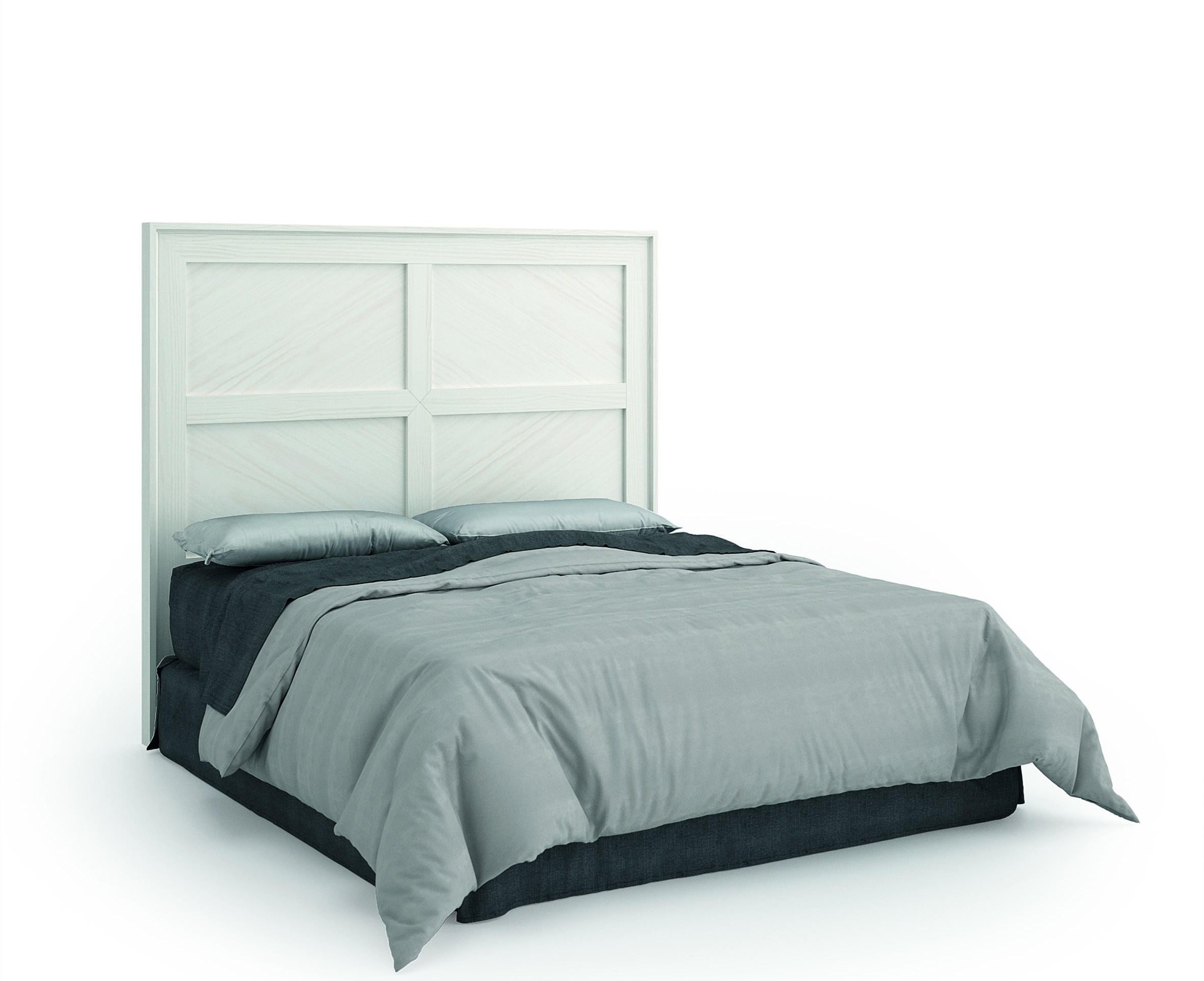 Estila Luxusní manželská masivní postel Rodas s elegantním moderním designem 135-180 cm